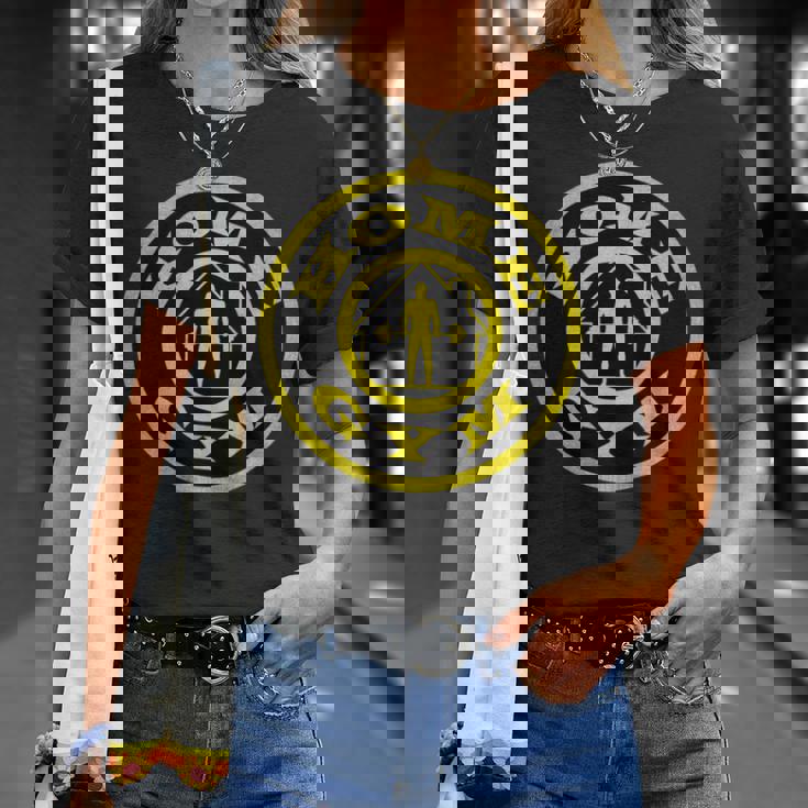 ホームジム アンティーク調ゴールドパロディー 長袖tシャツ Tシャツ 彼女への贈り物