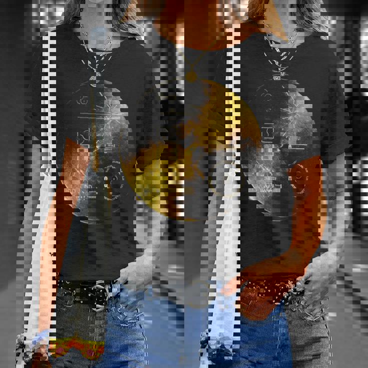 ボイジャー ゴールデンレコード Tシャツ 彼女への贈り物