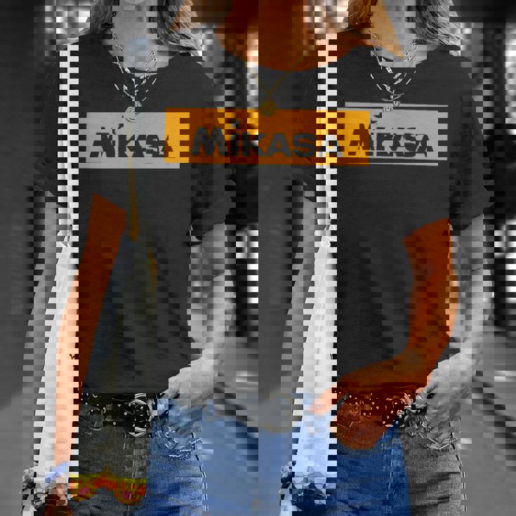 ボックスロゴ オレンジカラー バレーボール Tシャツ 彼女への贈り物