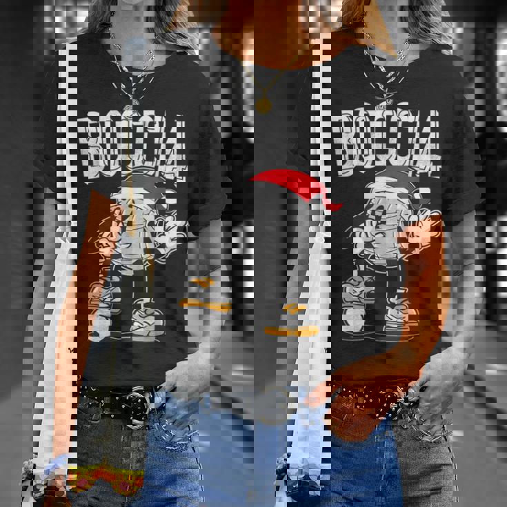 ボッチャ ボッチャボール クリスマスハット ボッチャボール ジャック付き Tシャツ 彼女への贈り物