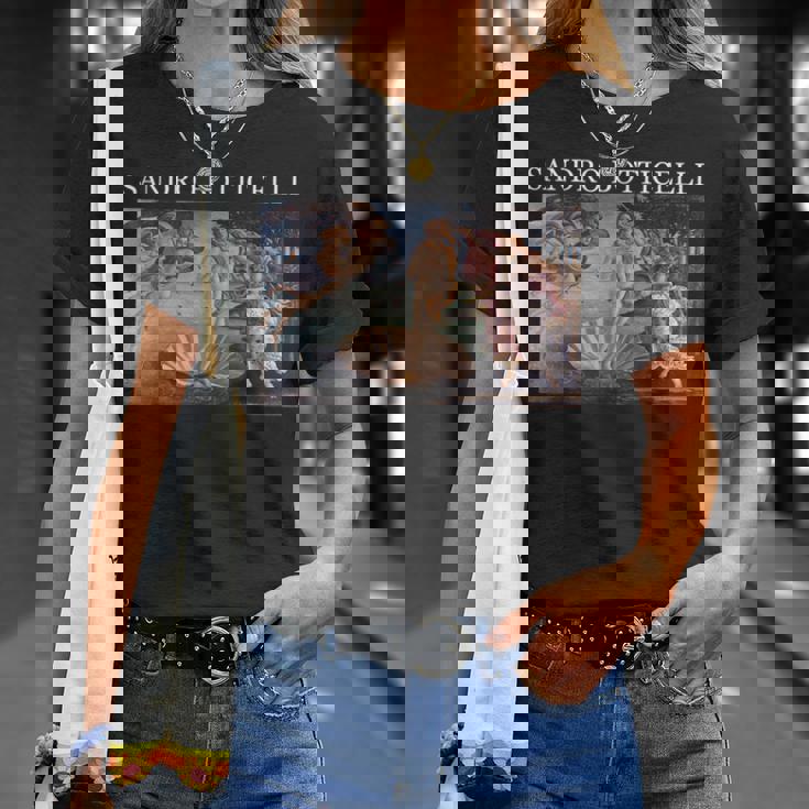 ボッティチェッリのヴィーナスの誕生 Tシャツ 彼女への贈り物