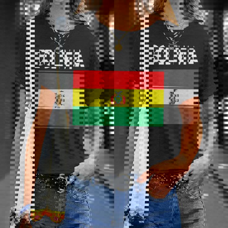 ボリビア ボリビア国旗 Tシャツ 彼女への贈り物