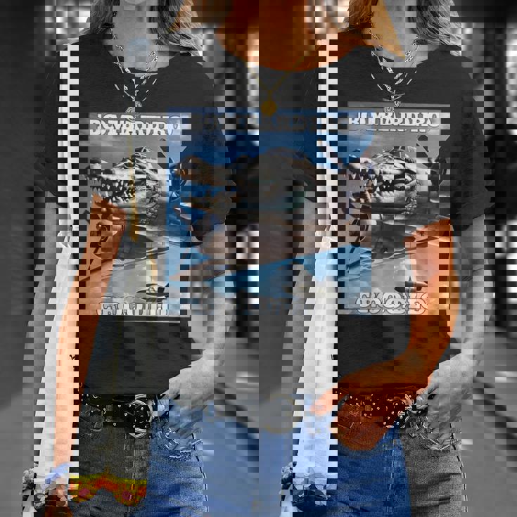 ボンバルディーロクロコダイルミーム Tシャツ 彼女への贈り物