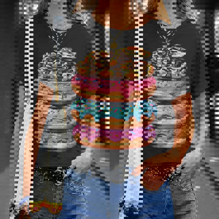 ボール パイソン ドーナツ好き 面白い Tシャツ 彼女への贈り物