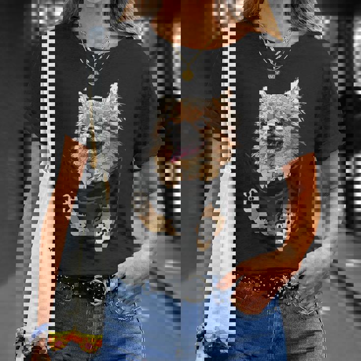 ポケットに入ったチワワ チワワ 長髪 チワワ 犬好き Tシャツ 彼女への贈り物