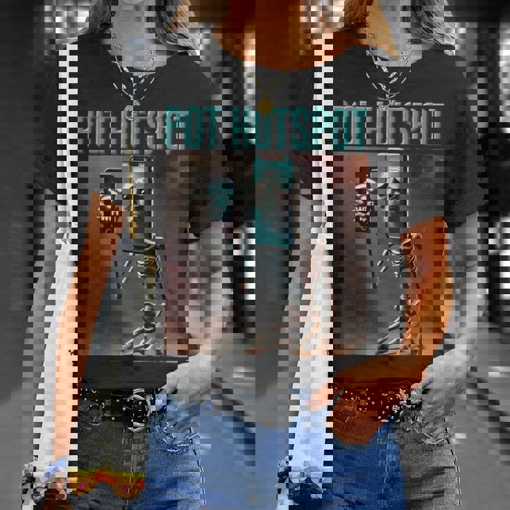 ポット ホットスポット スケルトン Ai モンスター イタリアン ブレイン ロート キッズ 男の子 Tシャツ 彼女への贈り物