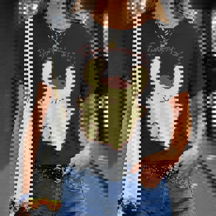 ポムポムプリン ジャンプ ダークカラー Tシャツ 彼女への贈り物