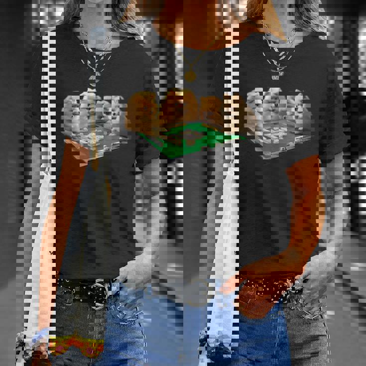 ポメラニアン 犬 麻雀 面白いtシャツ 文字入り メンズ おもしろ 面白い 服 おもしろグッズ ネタ 雀士 Tシャツ 彼女への贈り物