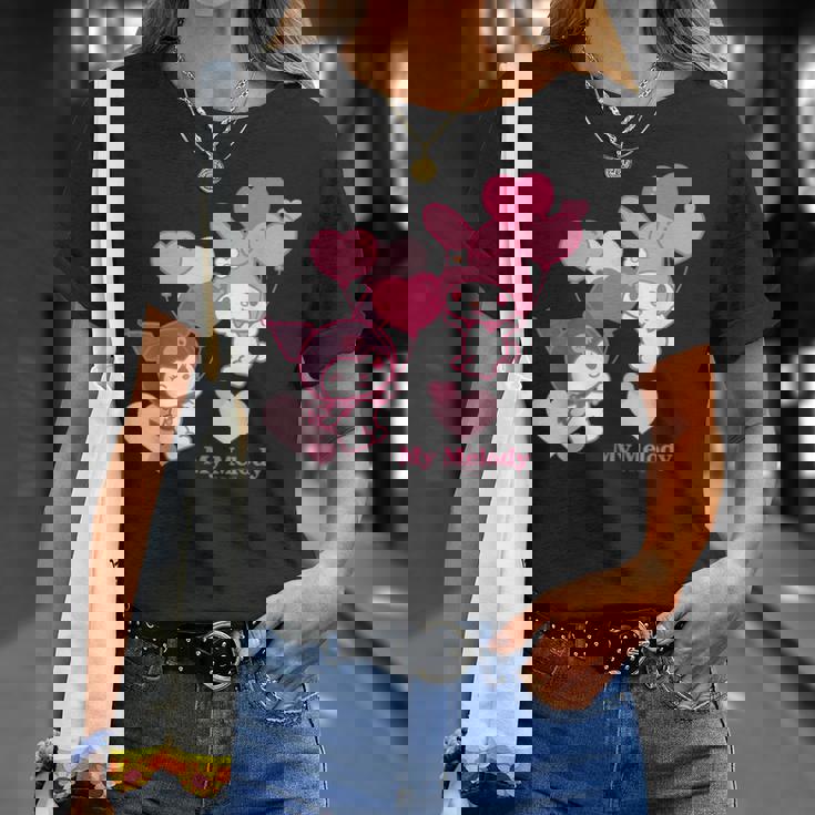 マイメロディ Usデザイン ハート Tシャツ 彼女への贈り物