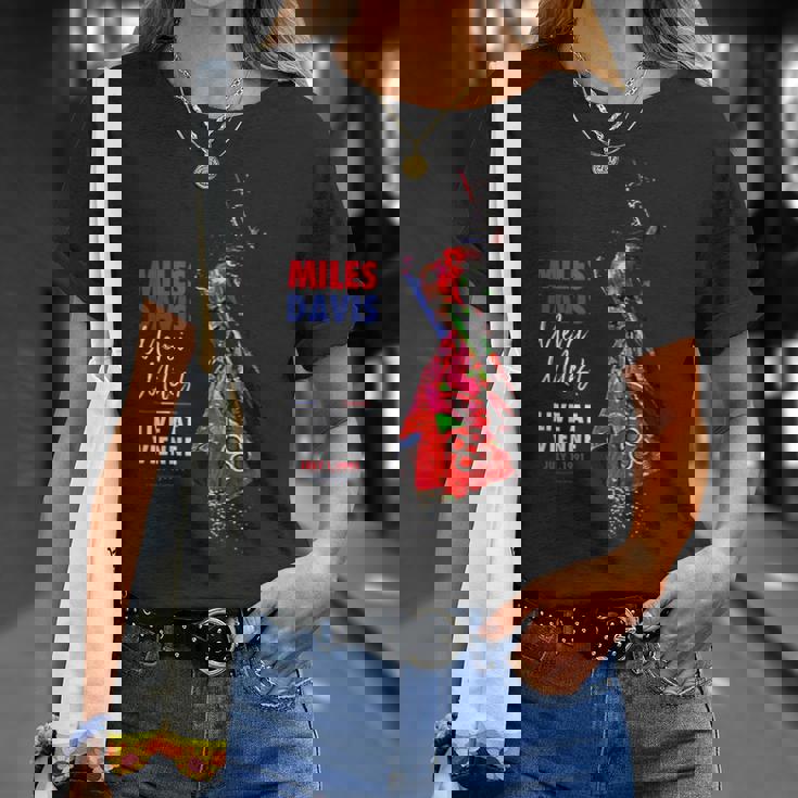 マイルス・デイビス、メルシー・マイルズ！ Tシャツ 彼女への贈り物