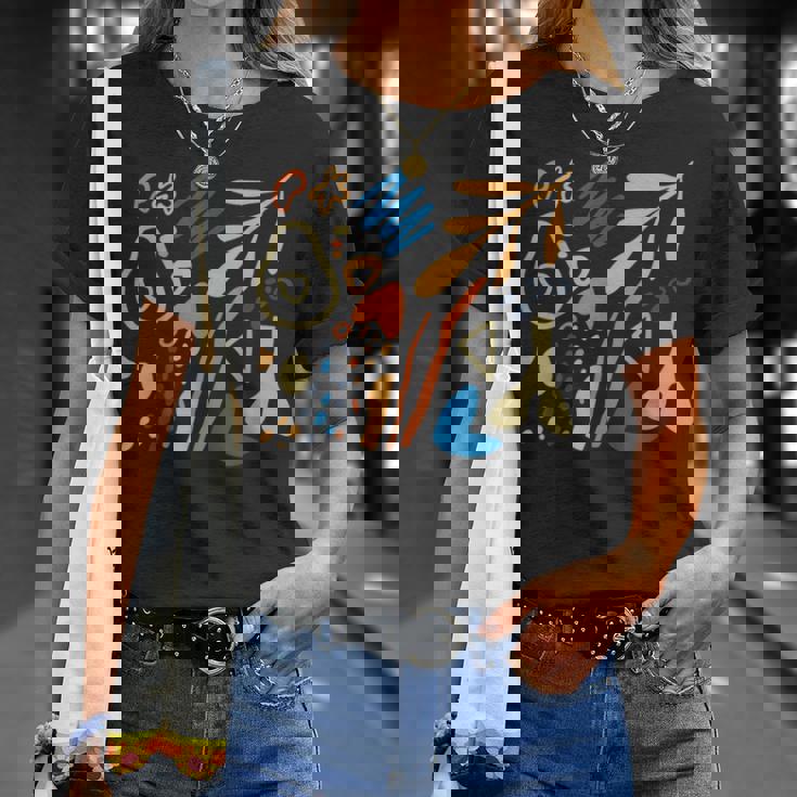 マティス 絵画 美的 アート 花 抽象 秋 Tシャツ 彼女への贈り物