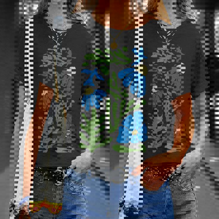 マティス 絵画 美的 造花 抽象 秋 Tシャツ 彼女への贈り物