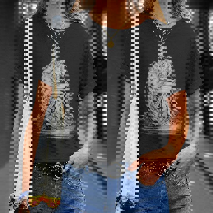 マドンナ・デッラ・ピエタ ミケランジェロ Tシャツ 彼女への贈り物