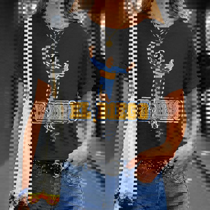 マラドーナ エル ディエゴ ボカ Tシャツ 彼女への贈り物