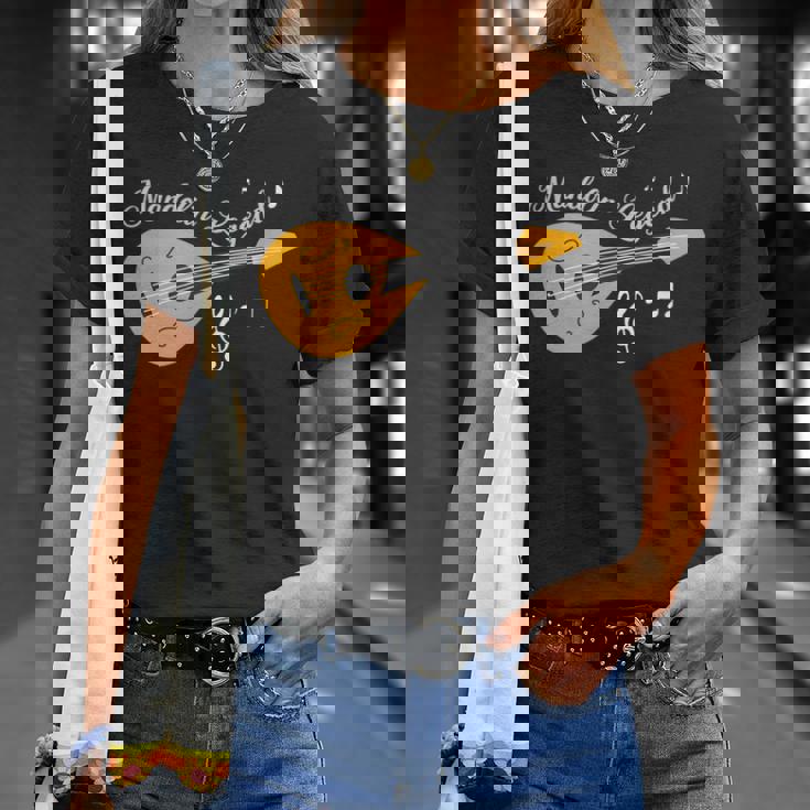 マンドリンレジェンド マンドリンプレイヤー ミュージシャン Tシャツ 彼女への贈り物