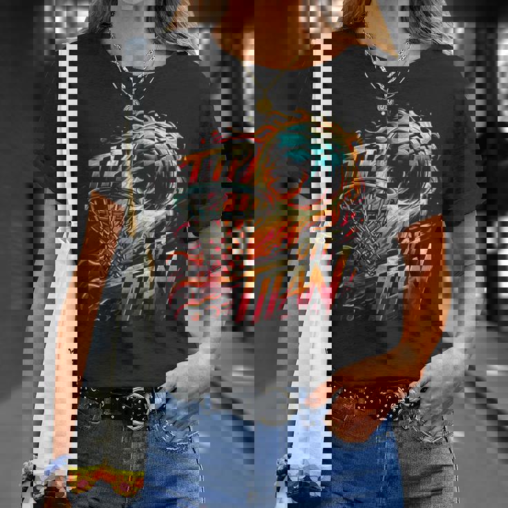 マーチ カレッジ バスケットボール トーナメント ティップオフ タイタン B-ボール Tシャツ 彼女への贈り物