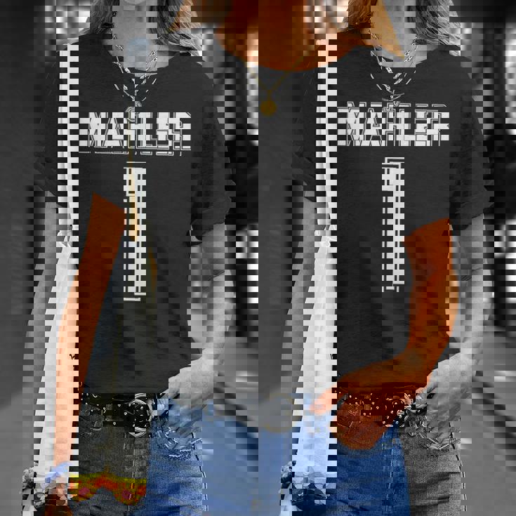 マーラー第1番 交響曲 面白い スポーツ オーケストラ 音楽 Tシャツ 彼女への贈り物