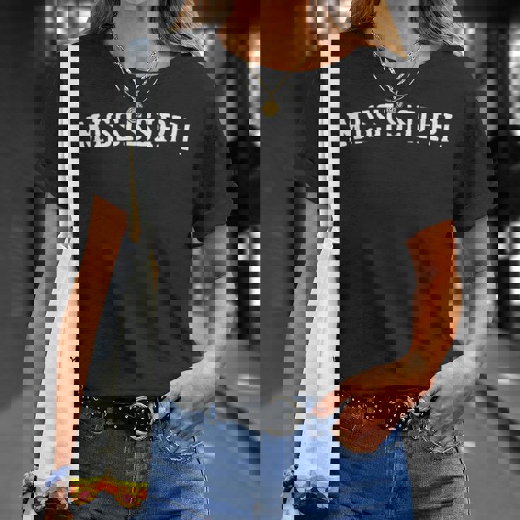 ミシシッピ州 Tシャツ 彼女への贈り物