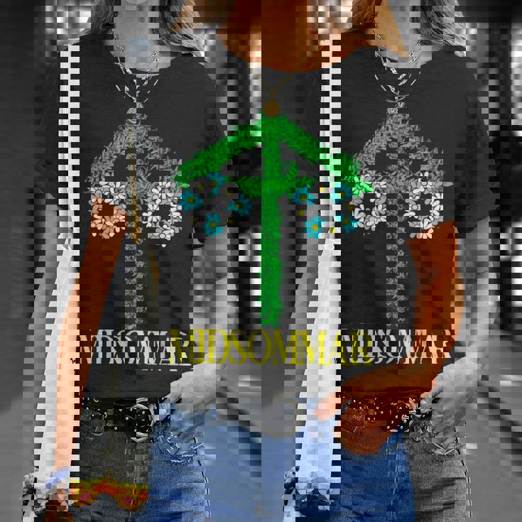 ミッドサマー メイポール ミッドソマー フェスティバル 夏 ソルスティス Tシャツ 彼女への贈り物