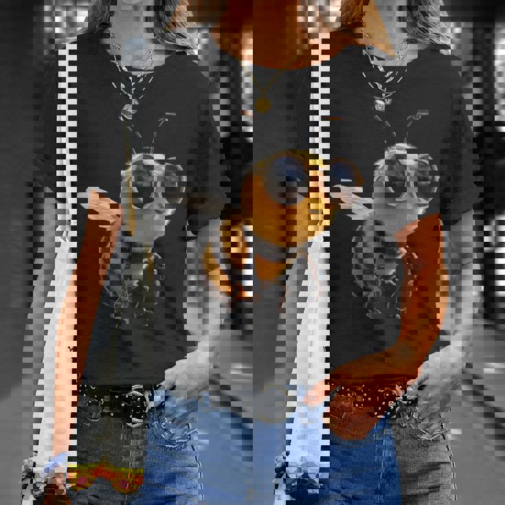 ミツバチのモチーフ養蜂家養蜂家ミツバチお父さん甘い蜂 Tシャツ 彼女への贈り物