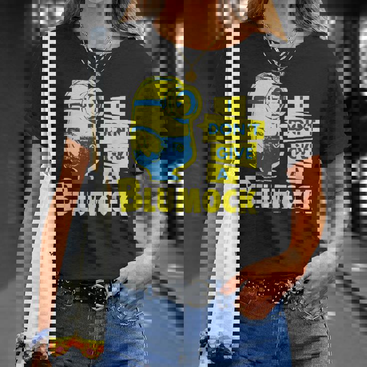 ミニオン I Don't Give A Blumock Tシャツ 彼女への贈り物
