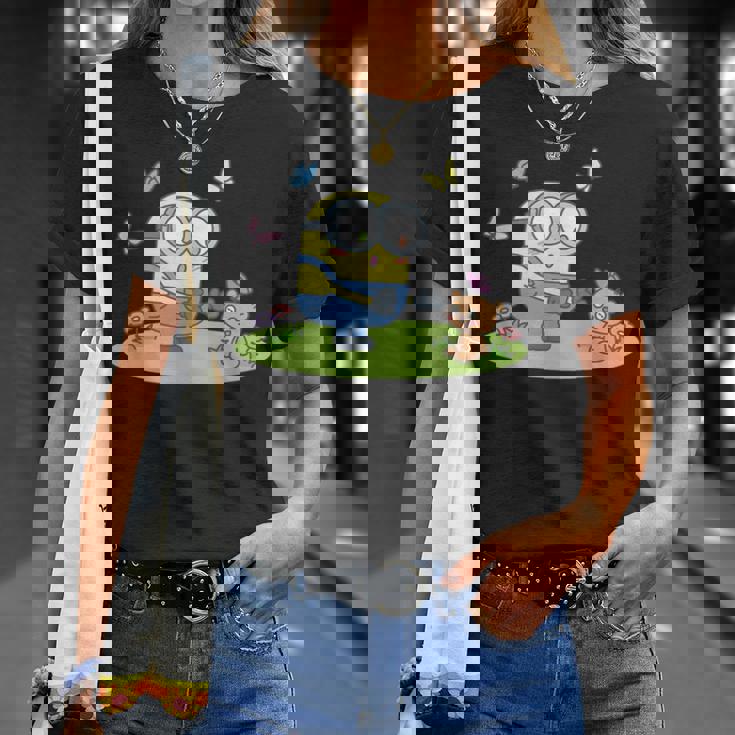 ミニオンズ ボブ&ティム バタフライ ピクニック 前後 Tシャツ 彼女への贈り物