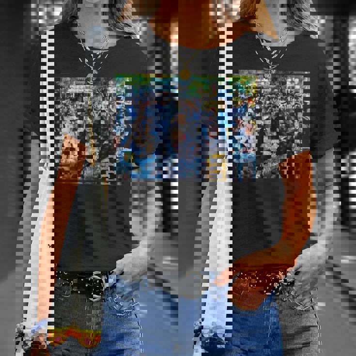 ムーランドラガレットでのダンス Tシャツ 彼女への贈り物