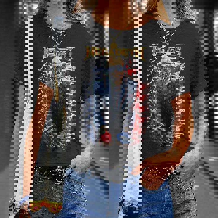 メガデス 振るう手榴弾 Tシャツ 彼女への贈り物