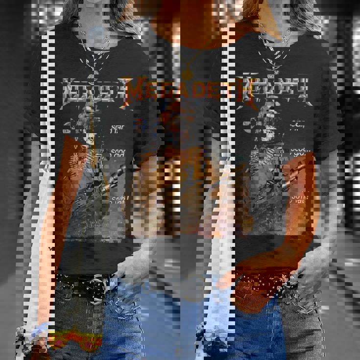 メガデス -O Faro Goodo What Nuclear Tシャツ 彼女への贈り物