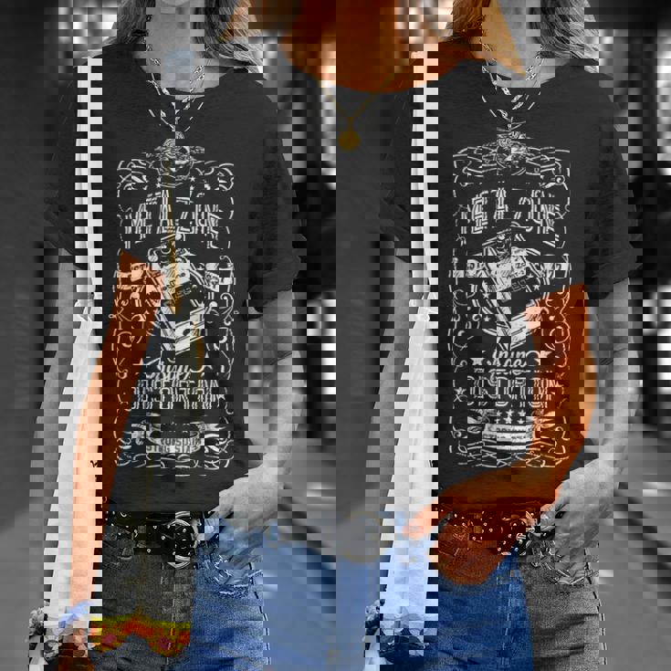 メタルゾーンインセインディストーションストロングサステインギター Tシャツ 彼女への贈り物