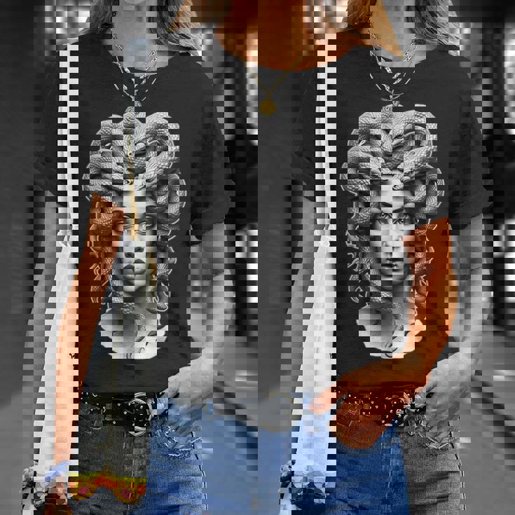 メデューサギリシャ神話 Tシャツ 彼女への贈り物