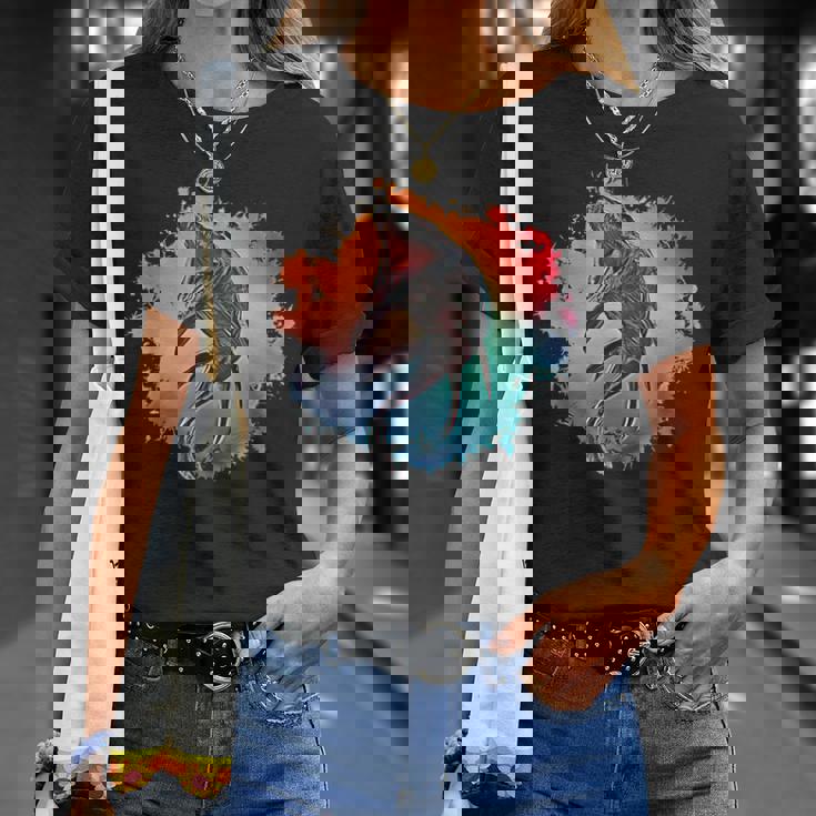 モササウルス 恐竜 ディノサワ 肉食恐竜 Tシャツ 彼女への贈り物