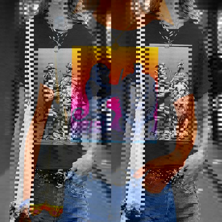 モンキー美容師 Tシャツ 彼女への贈り物