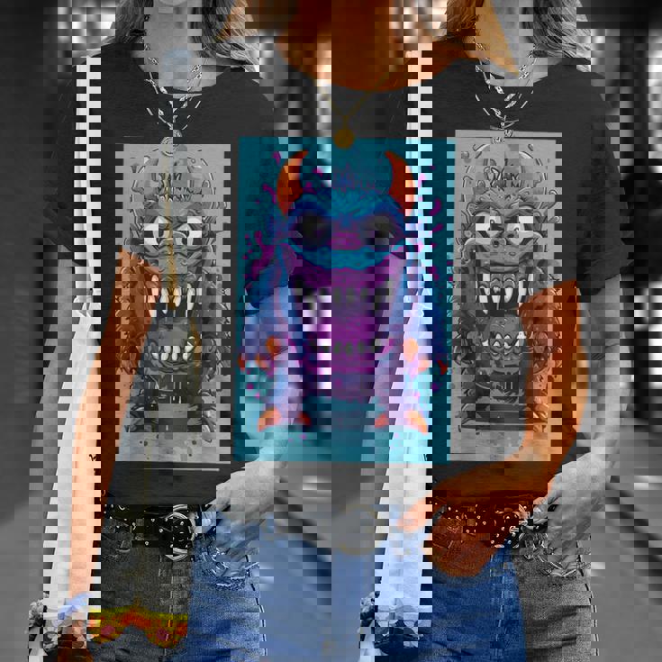 モンスター ハロウィン 怖い 面白い かわいい モンスター モチーフ Tシャツ 彼女への贈り物