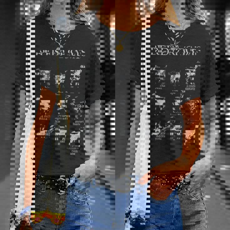 ヤギの種 ヤギ ファーマー ファーマー ヤギ ブリーダー Tシャツ 彼女への贈り物