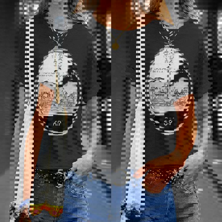 ユタ州立大学クォーターコイン Tシャツ 彼女への贈り物