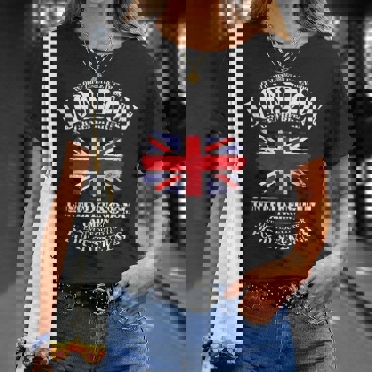 ユニオンジャック イギリス国旗 イギリス国旗 ロンドン Tシャツ 彼女への贈り物