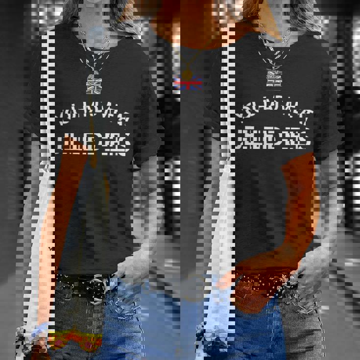 ユー・ハッド・ミー・アット・ゼリー・ウナギ Tシャツ 彼女への贈り物