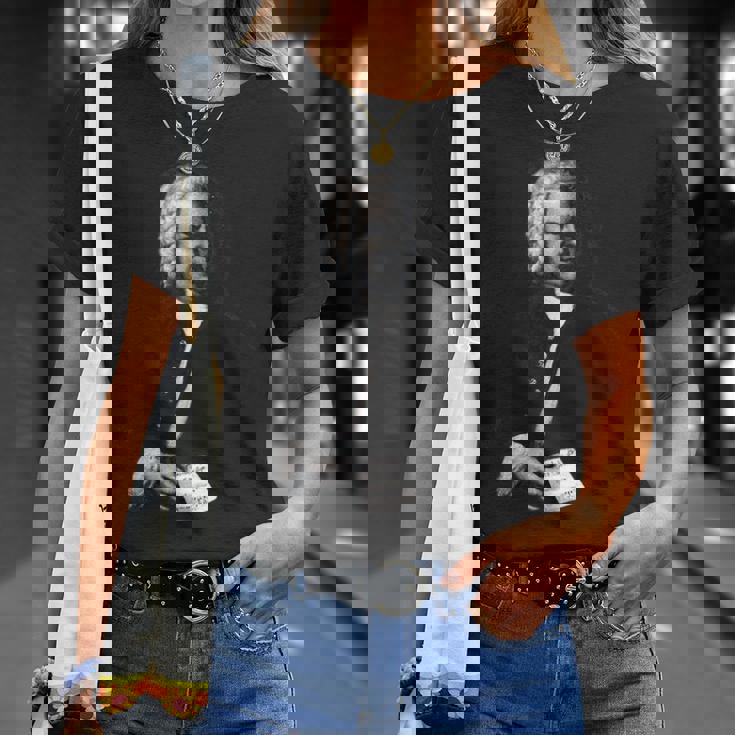 ヨハン・セバスティアン・バッハ 作曲家 ミュージシャン レトロ Tシャツ 彼女への贈り物