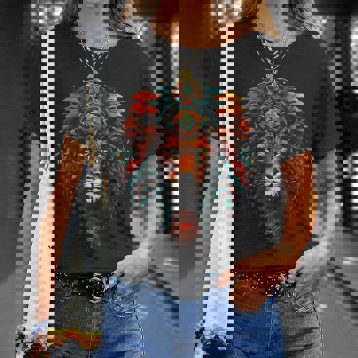 ライオン 動物 動物園 アート ライオン Tシャツ 彼女への贈り物