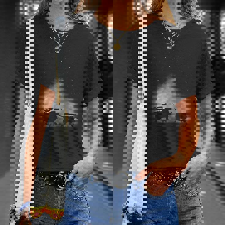 ライオンファミリー野生のアフリカ動物美しい Tシャツ 彼女への贈り物