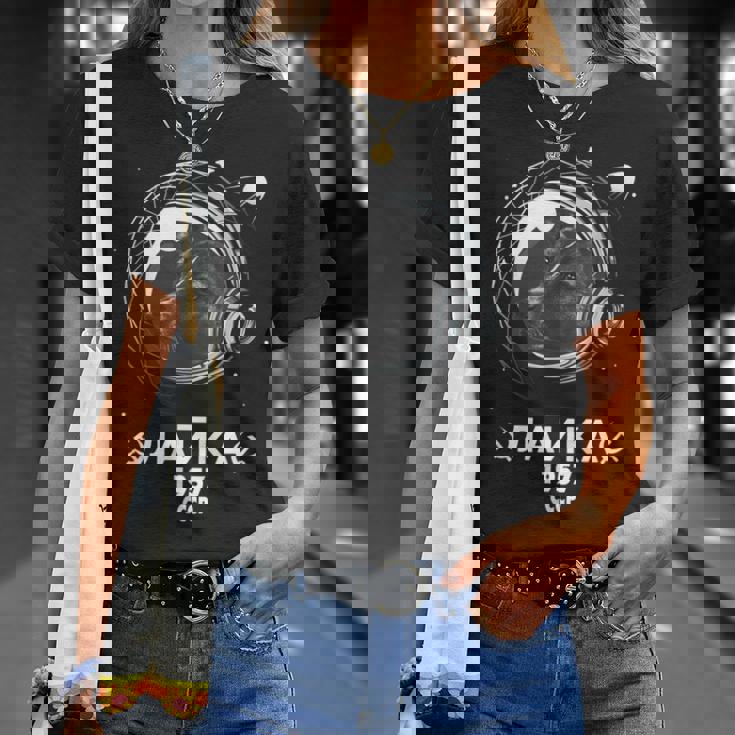 ライカ 1957 ソビエト連邦 Tシャツ 彼女への贈り物