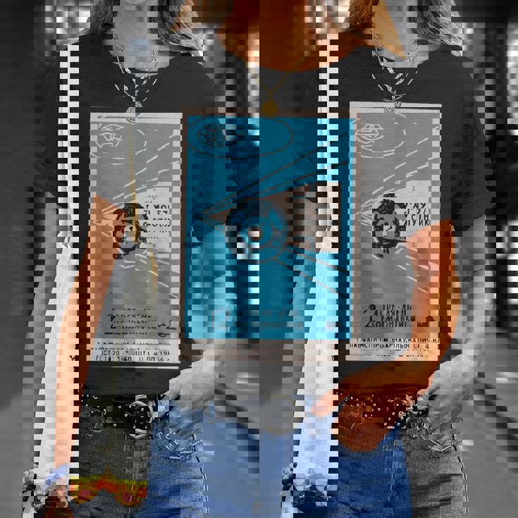 ライカ ファーストドッグ Inpace スタンプ ビンテージ プロパガンダ Tシャツ 彼女への贈り物