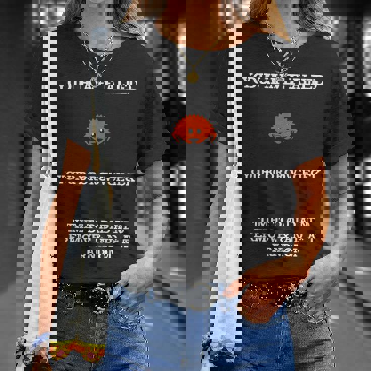 ラストプログラミング ユーモア ラスタ海観覧会 レンタルチェック 失敗 Tシャツ 彼女への贈り物