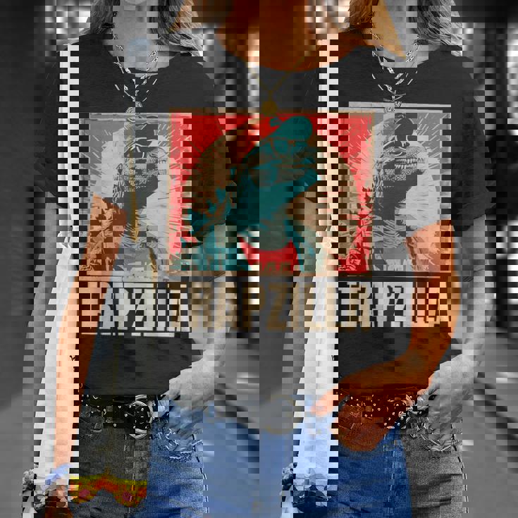 ラップトラップ 音楽 面白い ラッパー 映画好き Tシャツ 彼女への贈り物