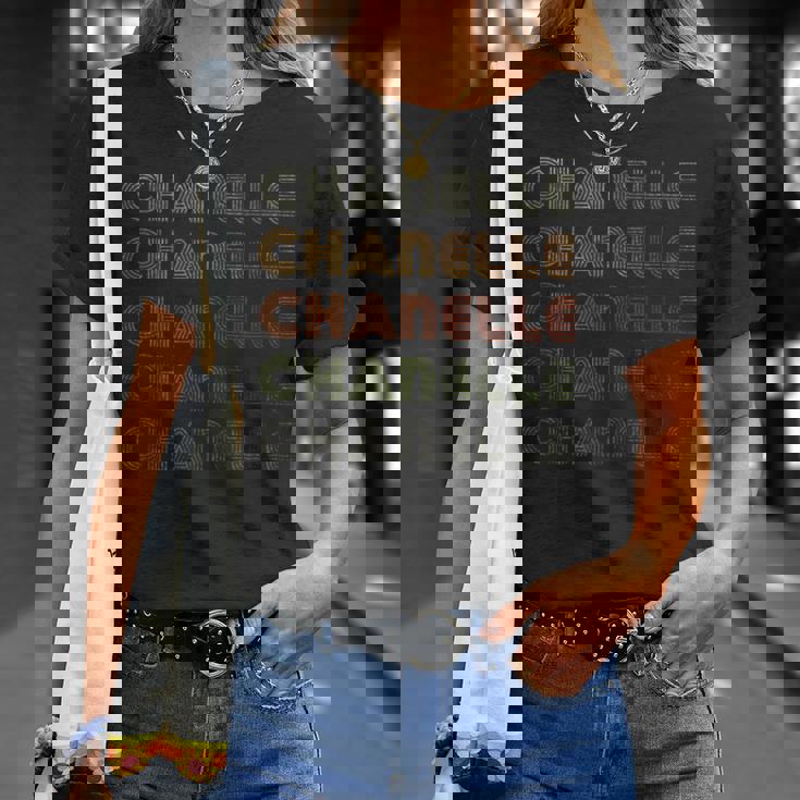 ラブハート シャネル グランジヴィンテージスタイル ブラック シャネル Tシャツ 彼女への贈り物