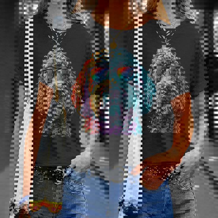 ラブラドゥードル・ドゥードル・ママ 犬 犬のママ 毛皮の友達 Tシャツ 彼女への贈り物