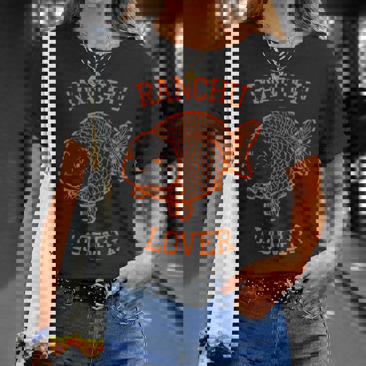 ランチュウ金魚 Tシャツ 彼女への贈り物