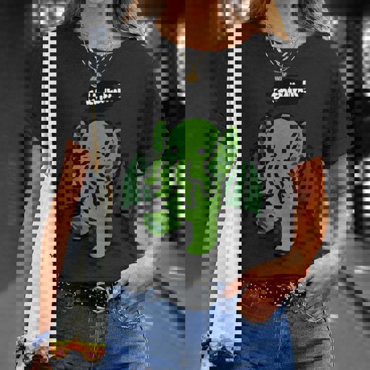 リトルクトゥルフ Tシャツ 彼女への贈り物