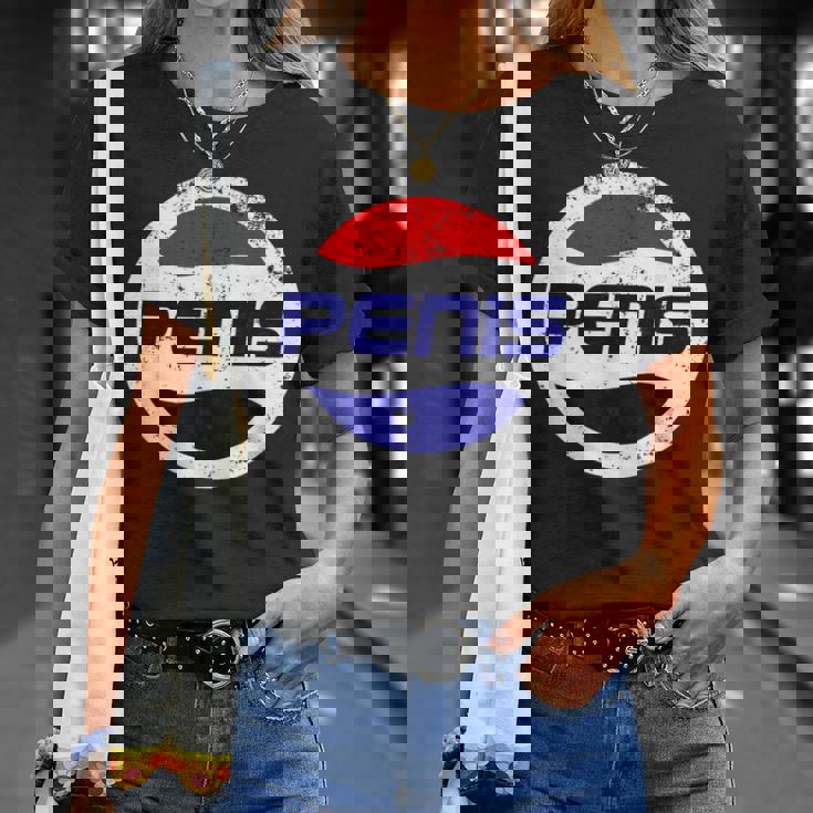 リフレッシュペニス飲料 面白いディックジョーク Tシャツ 彼女への贈り物